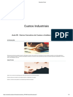 Custos Industrial Aula 08