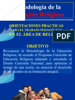 Metodología de La Educación Religiosa