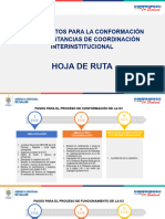 Hoja de Ruta para La Conformación y Funcionamiento de Las Ici