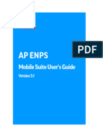 AP ENPS. Mobile Suite User's Guide. Version 3.1