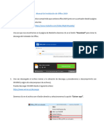 Manual de Instalación de Office 2019