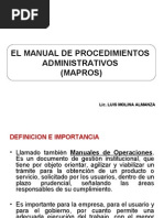 TEMA 3 Manual de Procedimientos Administrativos