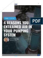 4 Reasons You Have Entrained Air in Your Pumping System: - 2 Min Read Pumps