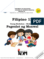 Fil - 12 - PilingLarang - TechVoc - Q1 - Module 8 Final For Teacher