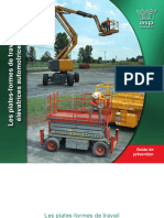 Les Plates Formes de Travail Elevatrices Automotrices 2018 23 P