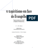 O Espiritismo em Face Do Evangelho