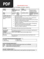 1ST Term Week 1 Year 11 Physics Lesson Plan 2023-2024