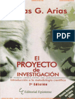 Fidias El Proyecto de Investigacion 7a 2016 Ok