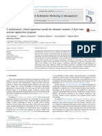 A Multisensory Virtual Experience Model For Thematic Tourism A Port Wine Tourism Application Proposal