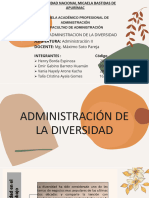 Administración de La Diversidad