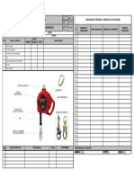 CHECK LIST. Linea Retractil