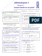 Resume Developpement Limite Mpsi