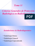 PRX - TEma 11 Criterios Generales de Protección Radiológica en Radi