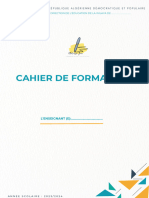 Cahier de Formation Par HEBBACHE Tinhinane