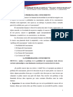 Posibilidad Del Conocimiento Origen, Esencia y Formas Del Conocimiento