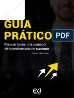 E Book Guia Pratico para Se Tornar Um Assessor de Investimentos de Sucesso