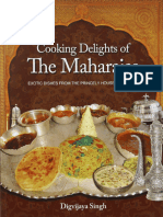 Digvijaya Singh - Cooking Delights of The Maharajas - Exotic Dishes From The Princely House of Sailana-Vakils, Feffer Simons, Riddler (1982)