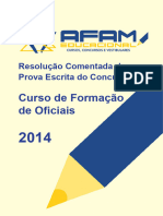 Resolução Comentada - CFO 2014