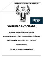 Voluntad Anticipada