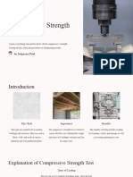 Compressive Strength Test of Tiles