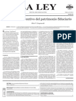 Lisoprawski - Concurso Preventivo Del Patrimonio Fiduciario