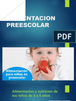 Sesión 2.1. Alimentacion Preescolar