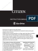 Citizen Instruction Manual