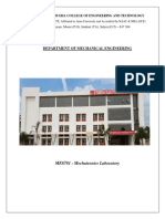 Mts Lab Manual