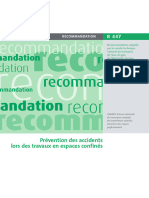 Prévention Des Accidents Lors Des Travaux en Espaces Confinés