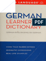 German Learning Dictionary (German-English - English-German) - Living Language - July 15, 2008 - Living Language - 9781400024452 - Anna's Archive