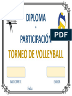 Diploma Volleyball Powerpoint