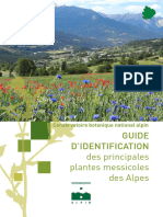 Botanique Guide Fleurs Alpes