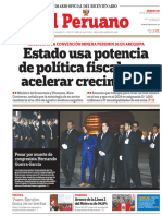 Estado Usa Potencia de Política Fiscal para Acelerar Crecimiento