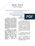 Informe de Estación Meteorologica