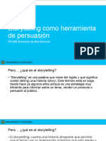 Storytelling Como Herramienta de Persuasión