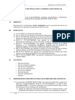 0 - Reglamento de Titulación y Anexos 2019 (RD083)