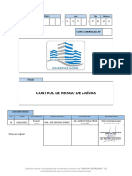 CS-SST-PR.03 Control de Riesgo de Caídas