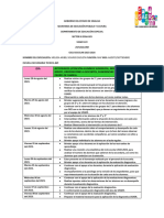 Acciones Secundaria Mes de Agosto Septiembre