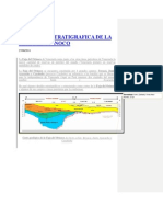 Columna Estratigrafica de La Faja Del Orinoco