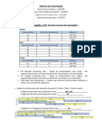 Escalonamento de Operações