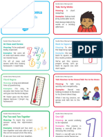 Number Idioms Meaning Cards - Ver - 4