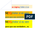 Funciones Lógicas SI-Y-O Anidadas