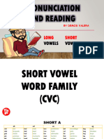 Long and Short Vowels