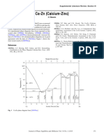 Ca-Zn Phase Diagram