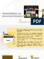 Programming and Behaviour Research: Ni Made Swanendri - A. K. Muktiwibowo