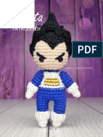 Vegeta Patron - MIAmigurumi