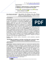 Conocimientos de Diabetes y Alimentación y Control Glucémico