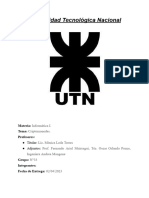 Informatica I, Unidad 3 Trabajo Grupal Sobre Criptomonedas