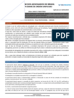 OAB - Segunda Fase - Dir Tributário - XXVII Exame - 20 01 2019