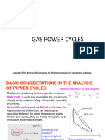 Chapter 4 - Gas Powered Cycles